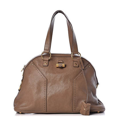 Saint Laurent Calfskin Large Muse Brown 1 of 11