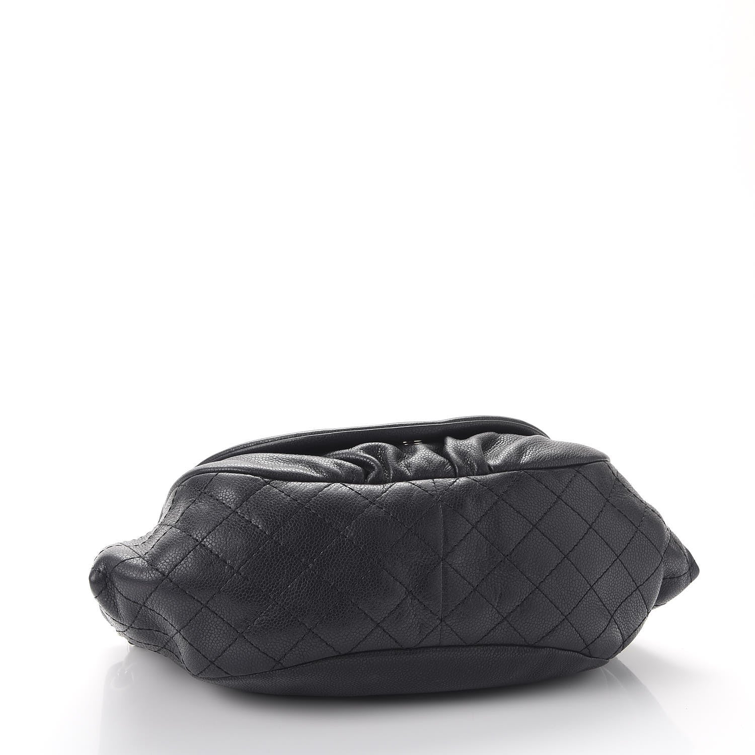 Chanel Caviar Half Moon Large Flap Black 4 of 10