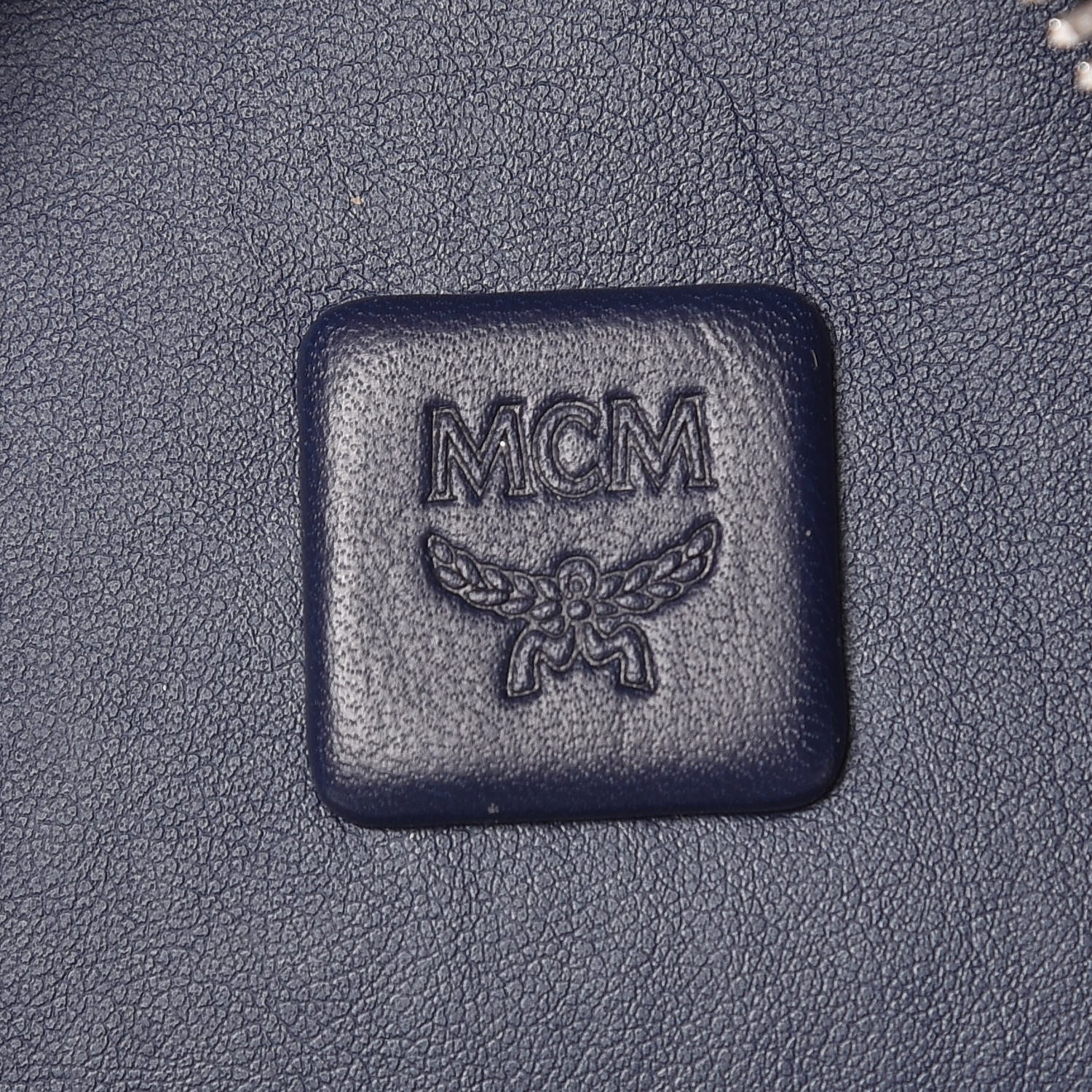 MCM Visetos Medium Stark Backpack White 6 of 12
