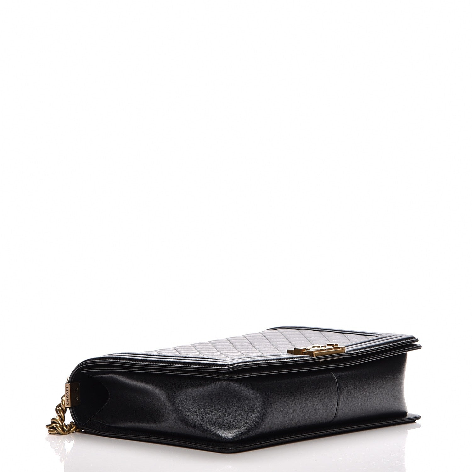 Chanel Lambskin Quilted Large Boy Flap Black 5 of 8