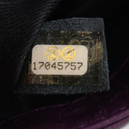 Chanel Calfskin Mineral Nights Mini Flap Dark Purple 8 of 10