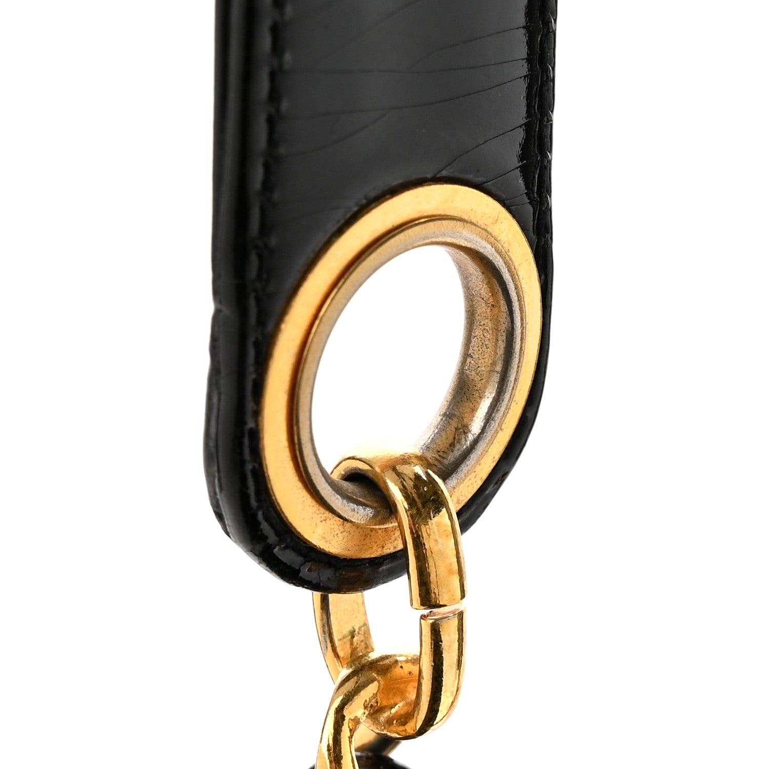 Chanel Patent CC Shoulder Bag Black 14 of 18