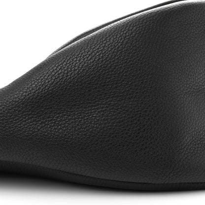 The Row Grained Calfskin Large Slouchy Banana Bag Black 8 of 9
