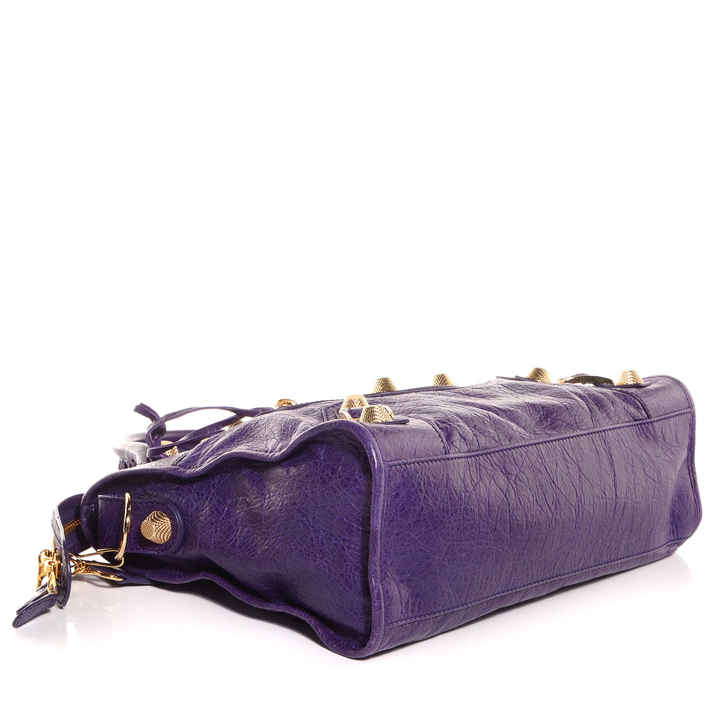 Agneau Giant 21 Gold Hardware City Dark Violet