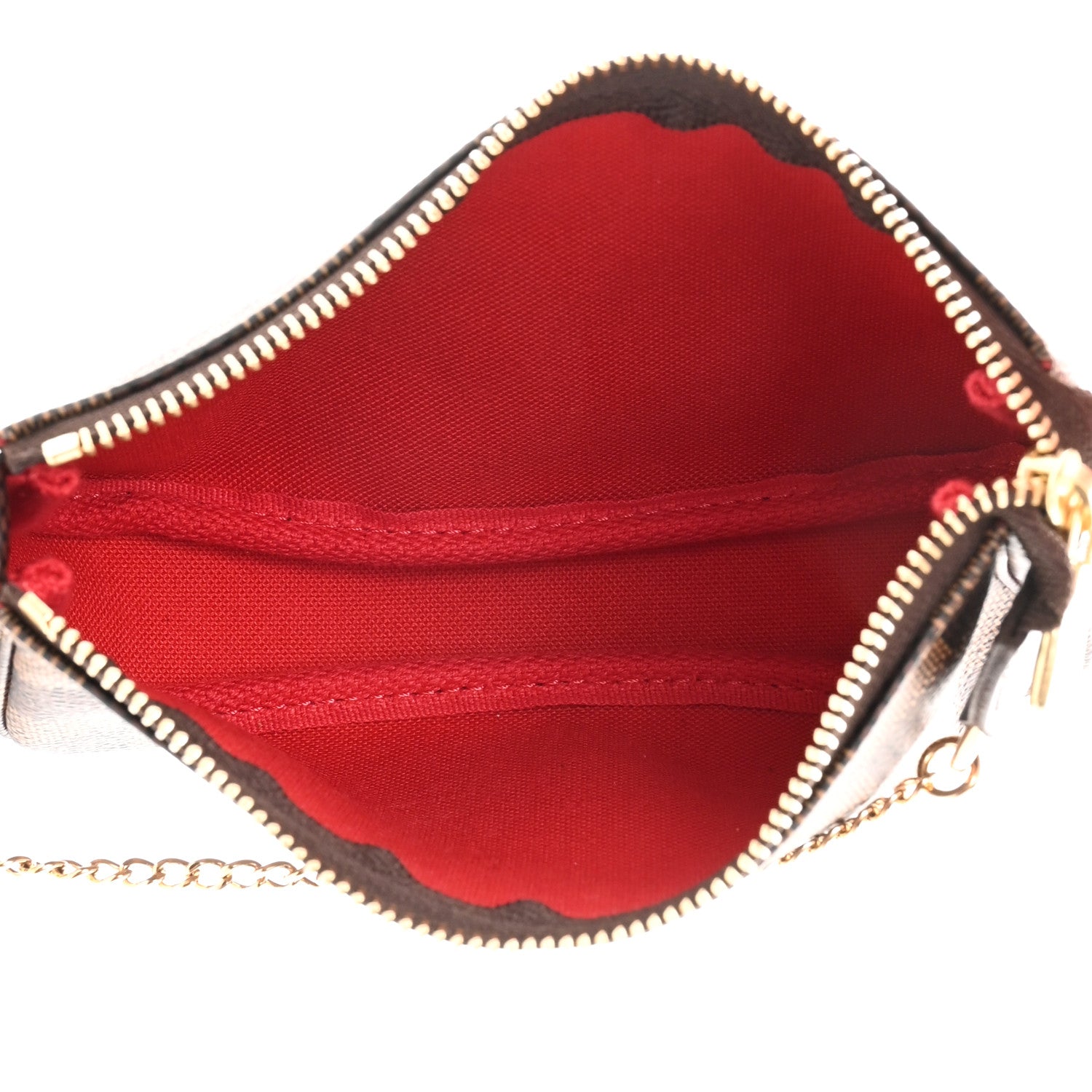 Louis Vuitton Damier Ebene Mini Pochette Accessories 5 of 7