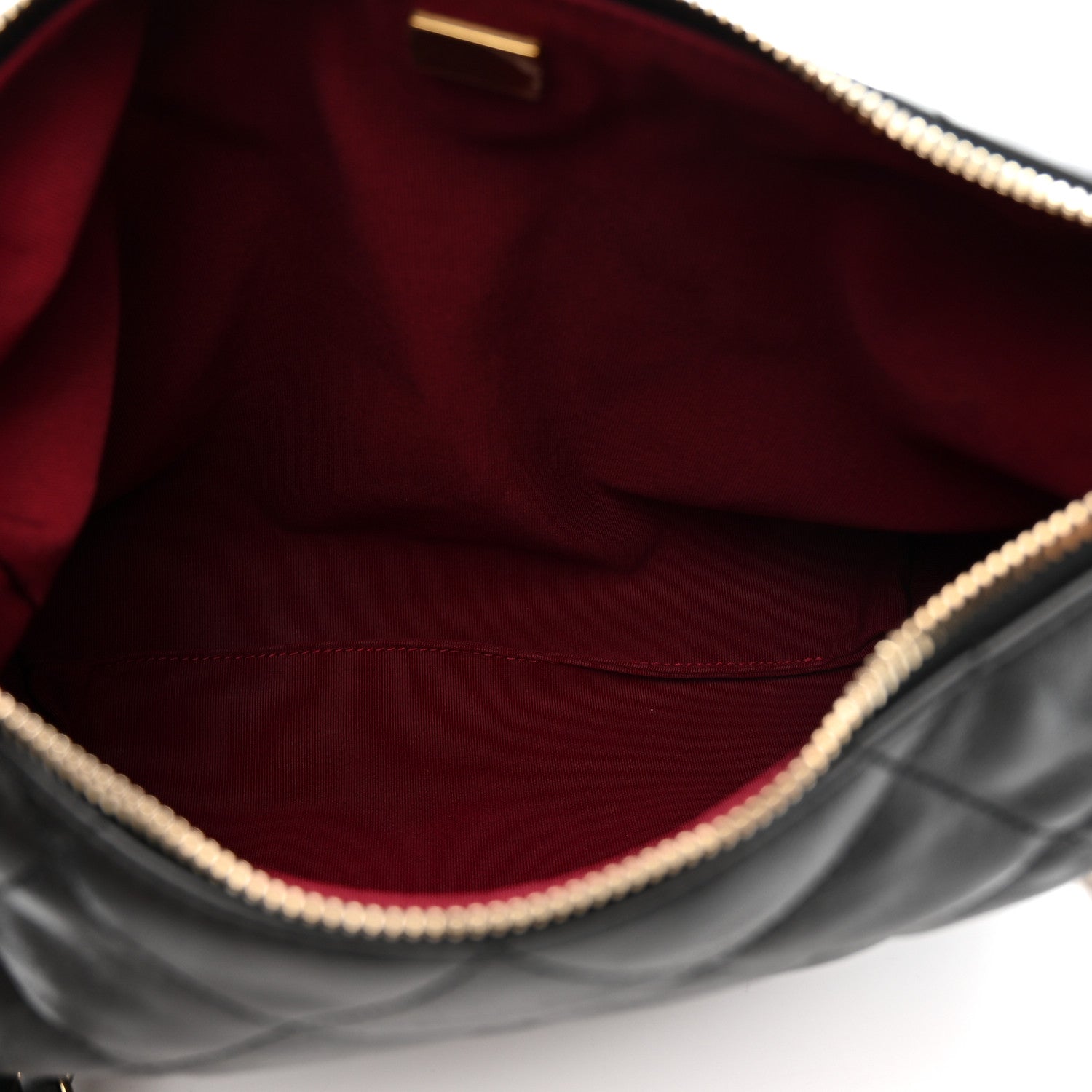 Chanel Lambskin Quilted Maxi Hobo Black 5 of 10