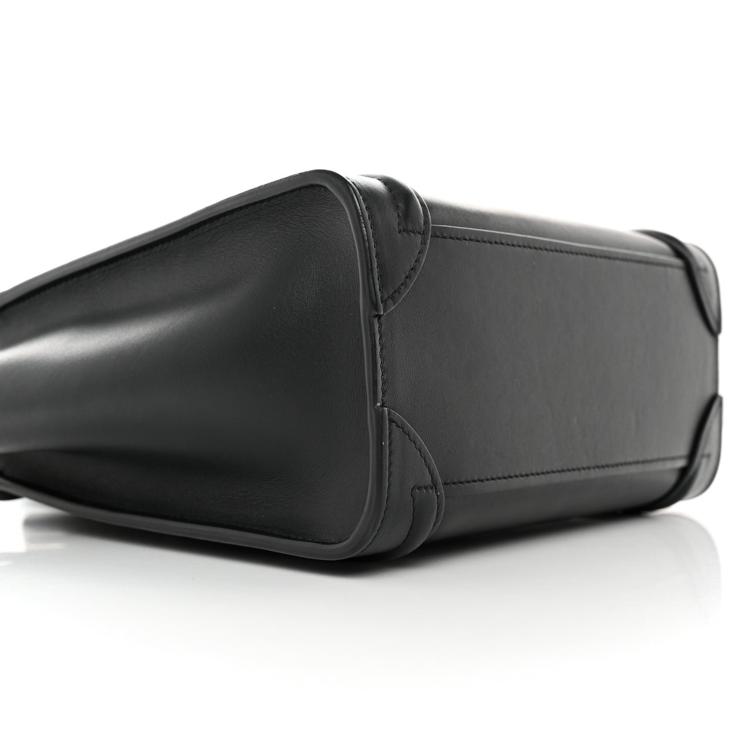 Smooth Calfskin Nano Luggage Black