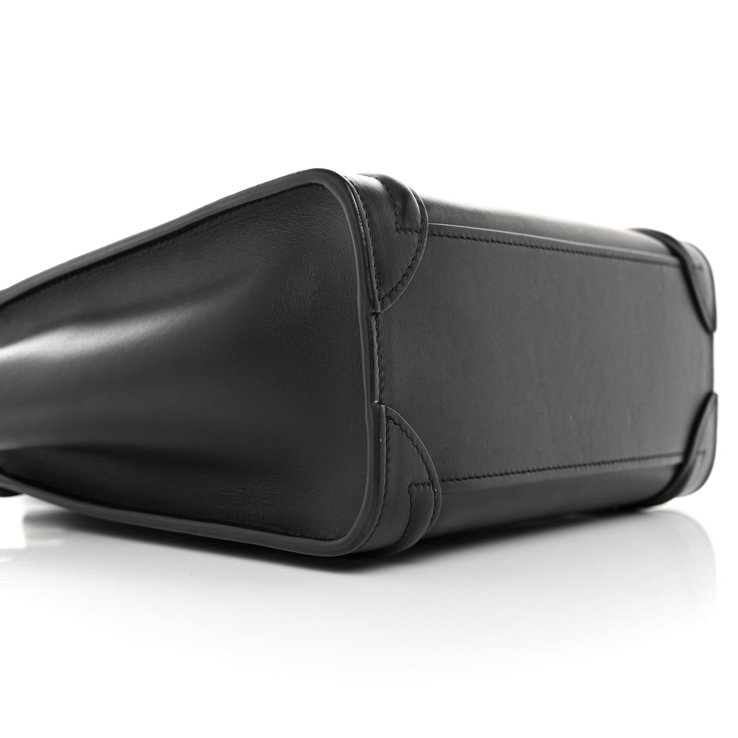 Celine Smooth Calfskin Nano Luggage Black 9 of 13