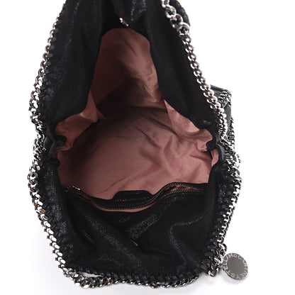 Stella McCartney Shaggy Deer Falabella Fold Over Tote Black 4 of 8