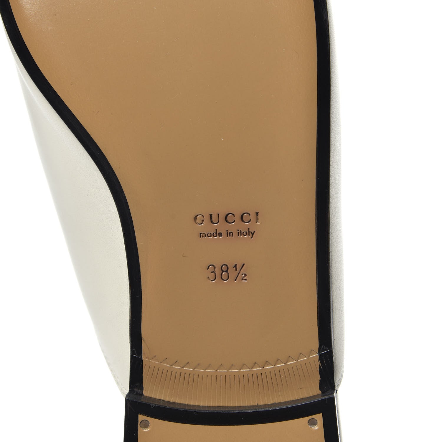 Gucci Malaga Kid Womens Princetown Slippers 38.5 Mystic White 7 of 11