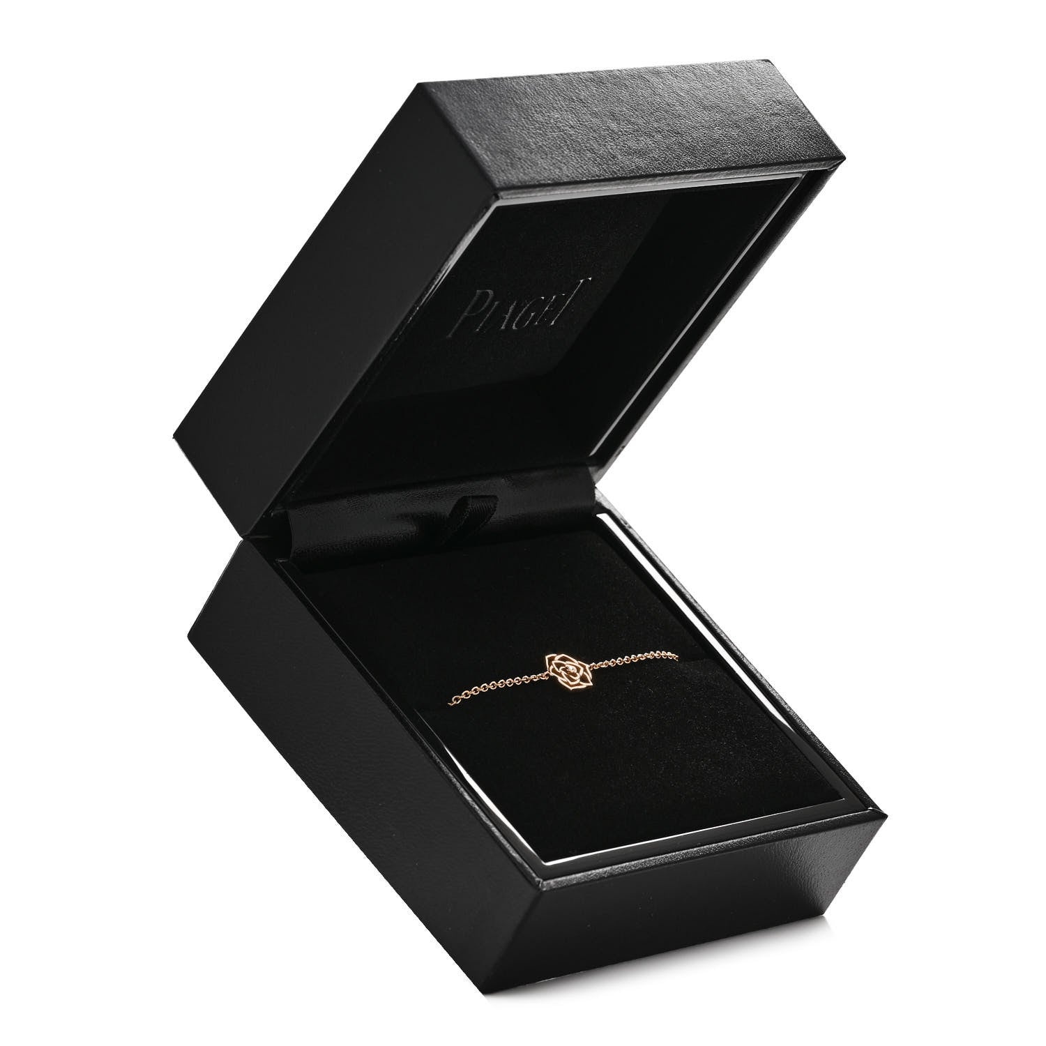 Piaget 18K Rose Gold Diamond Rose Bracelet 6 of 6