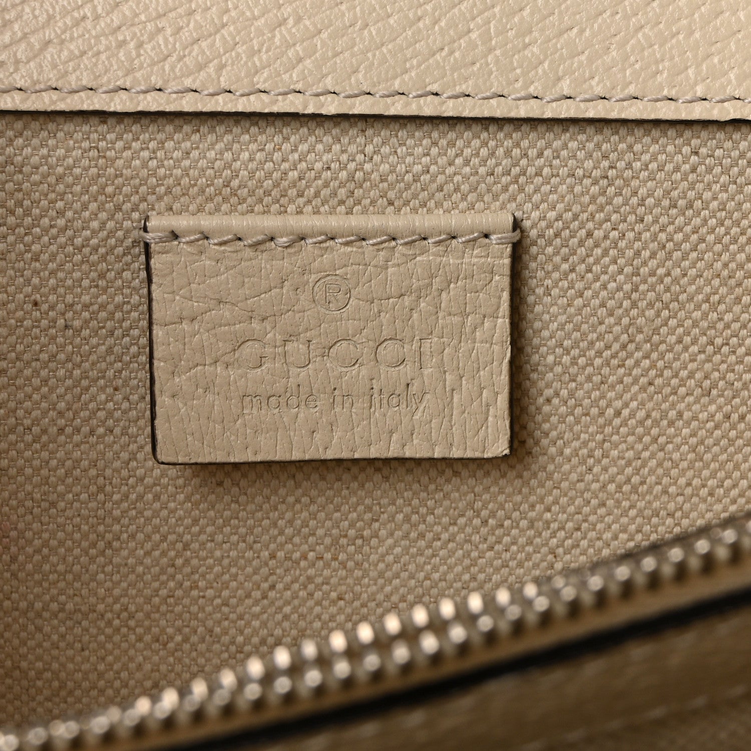 Gucci Textured Calfskin Crystal Small Dionysus Shoulder Bag Mystic White 6 of 10