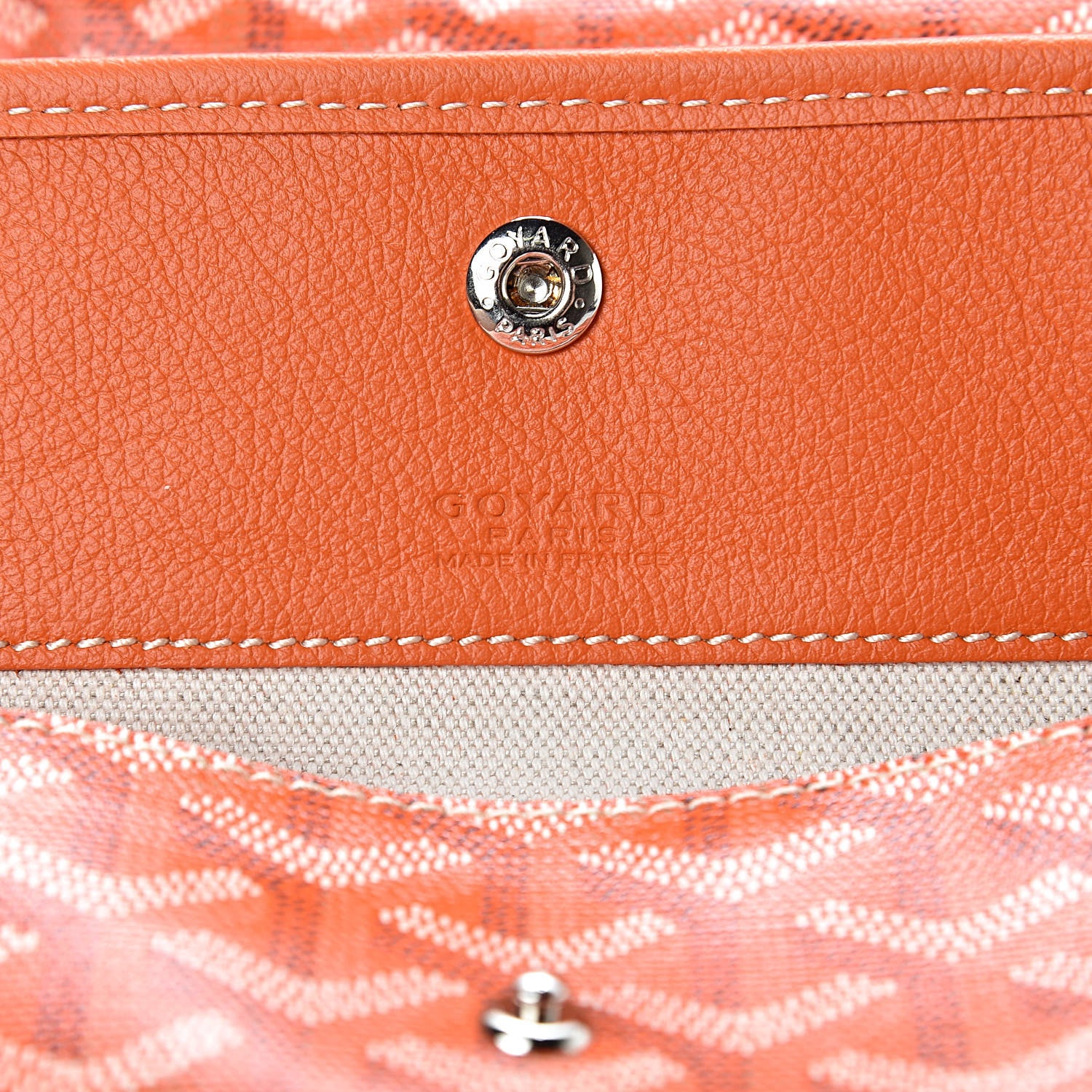 Goyard Goyardine Saint Louis GM Orange 7 of 15