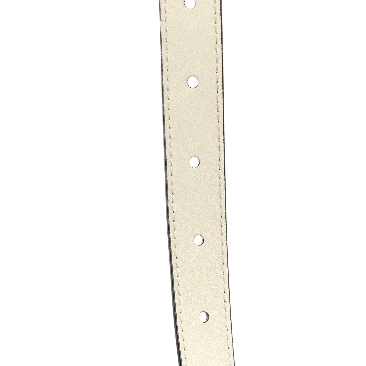 Gucci Calfskin Double G 20mm Belt 75 30 Mystic White 4 of 4