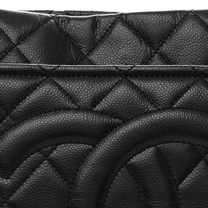 Chanel Caviar Quilted Timeless CC Soft Tote Black 8 of 11