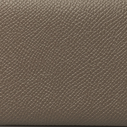 Hermes Epsom Calvi Card Case Etoupe 10 of 13
