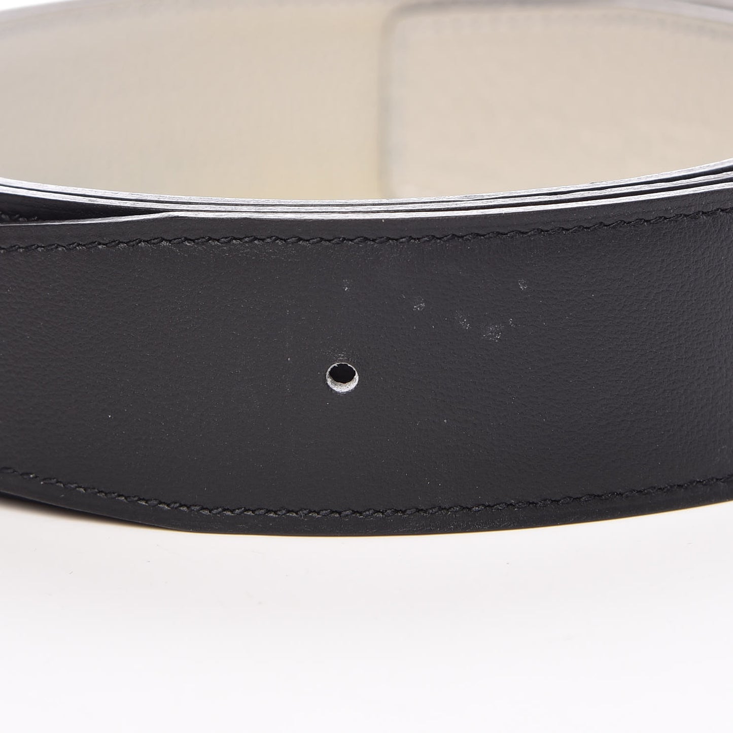 Togo 42mm Belt Strap 100 Black Gris Perle