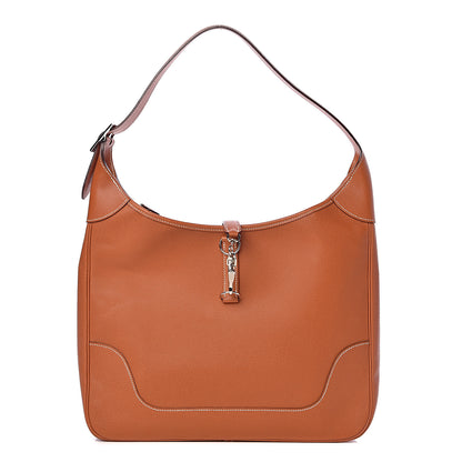 Hermes Epsom Trim II 35 Shoulder Bag Cognac 1 of 9