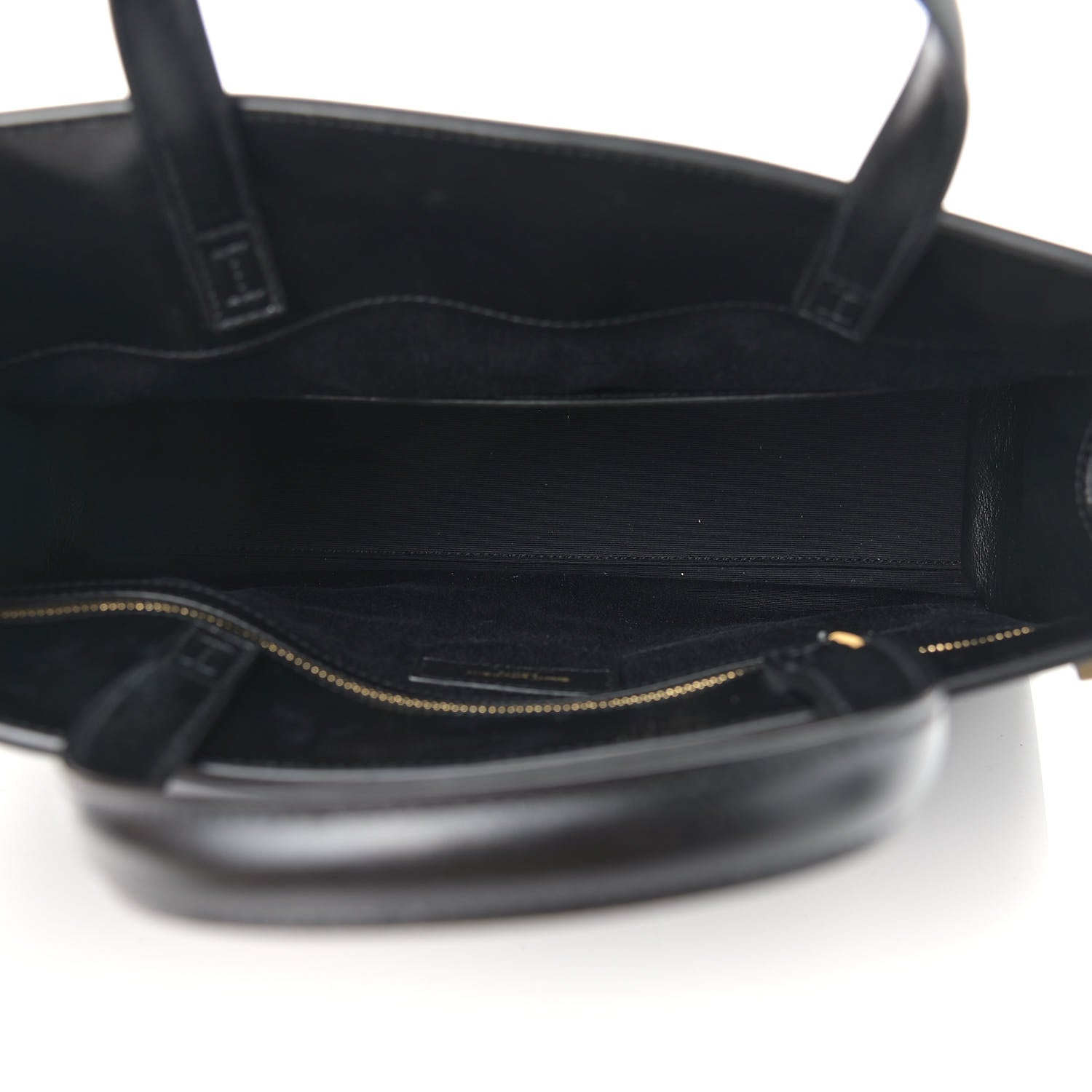Saint Laurent Calfskin Small Manhattan Shopper Tote Black 5 of 10