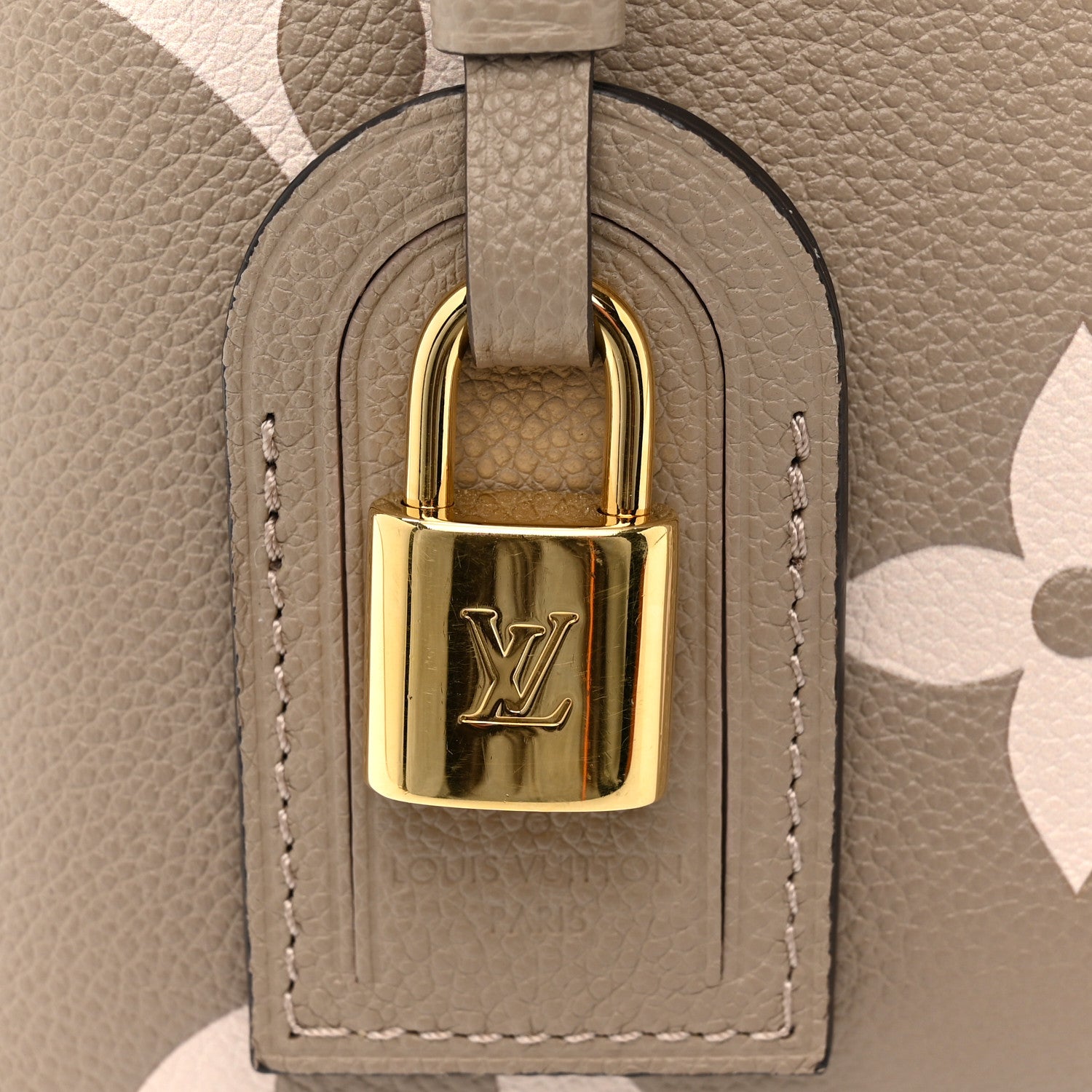 Louis Vuitton Empreinte Monogram Giant Petit Palais Tourterelle Creme 12 of 15