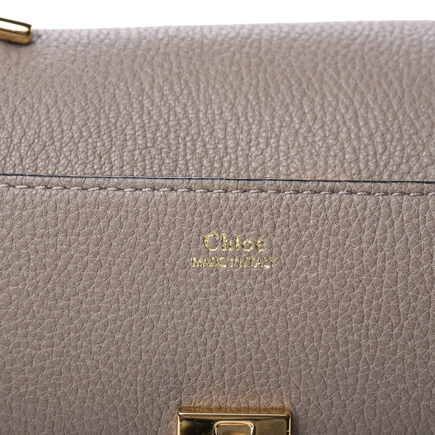 Chloe Grained Lambskin Mini Drew Shoulder Bag Motty Grey 7 of 8