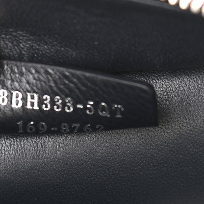 Fendi Vitello Dolce Mini 3jours Tote Blue Notte 6 of 8