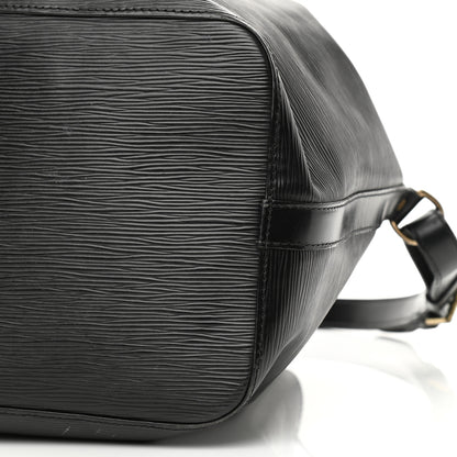 Louis Vuitton Epi Petit Noe Black 9 of 11