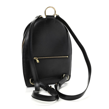 Louis Vuitton Epi Mabillon Backpack Black 3 of 9