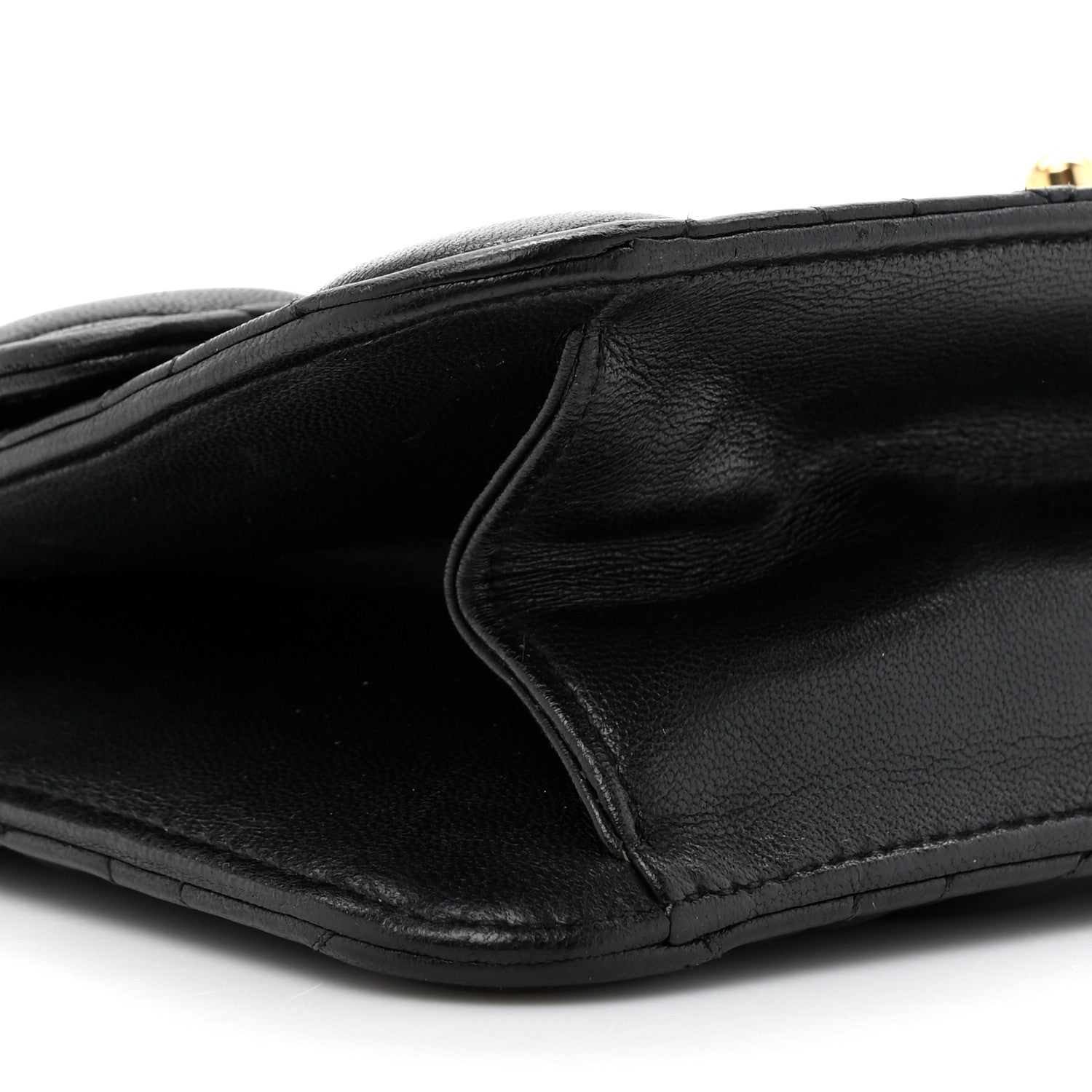 Christian Dior Lambskin Cannage Miss Dior Promenade Pouch Black 11 of 12