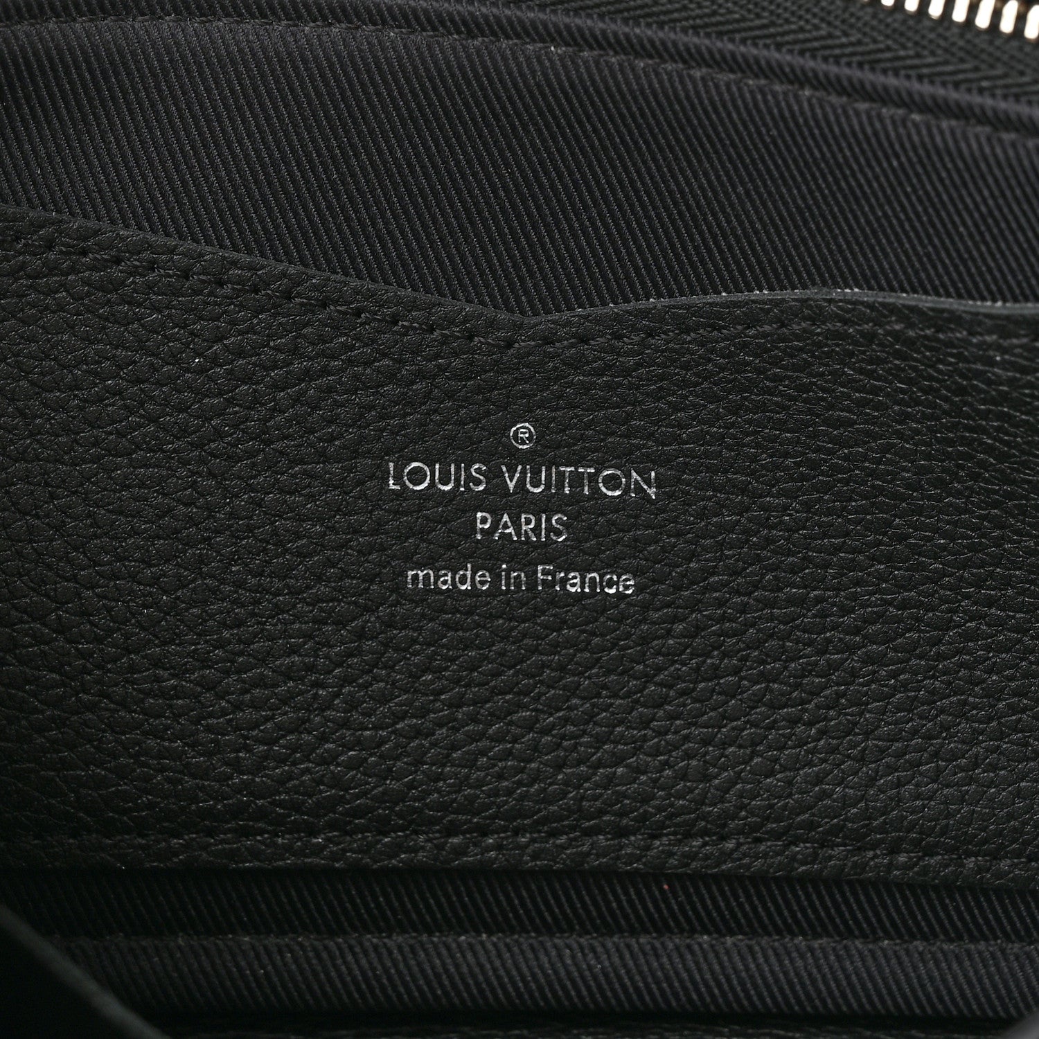 Louis Vuitton Soft Calfskin My Lockme Wallet Black 7 of 7