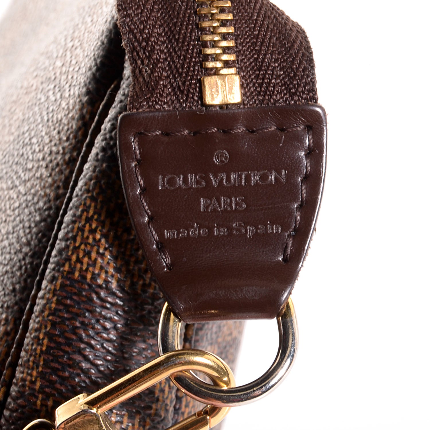 Louis Vuitton Damier Ebene Pochette Accessories 6 of 7