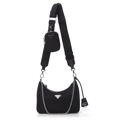 Prada Nylon Re-Edition 2005 Shoulder Bag Black 1 of 10