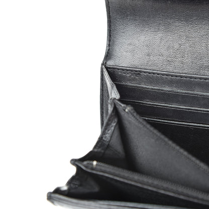 Chanel Lambskin Quilted Boy Flap Wallet Black 11 of 19