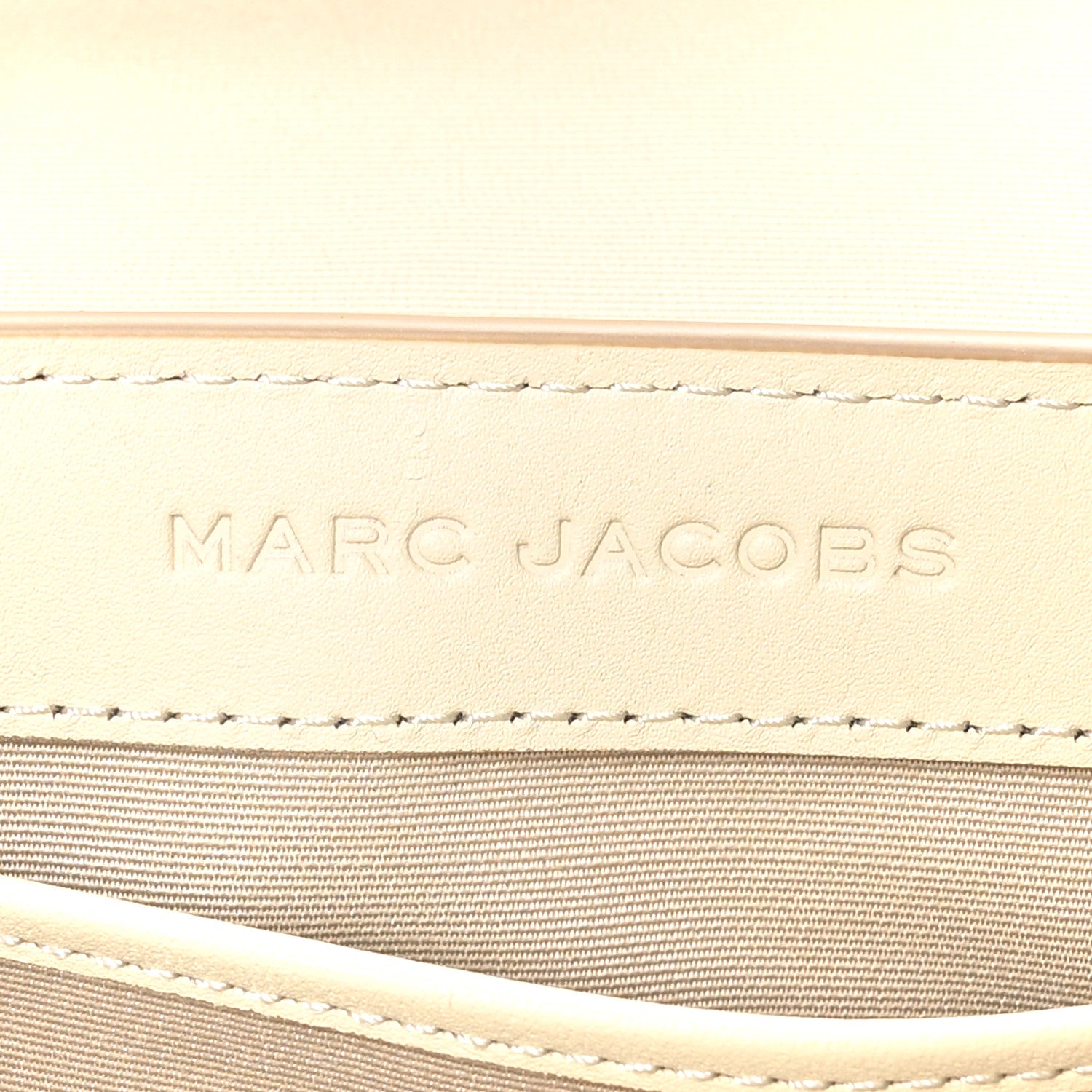 Marc Jacobs Calfskin The Clover Shoulder Bag Cloud White 6 of 9