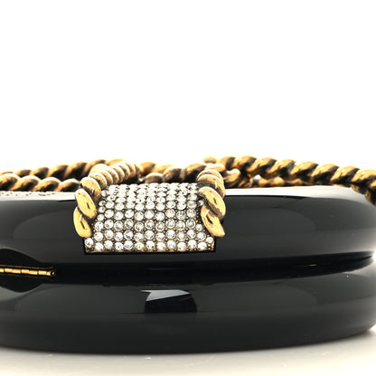 Chanel Resin Crystal Rescue Wheel Minaudière Black 10 of 10
