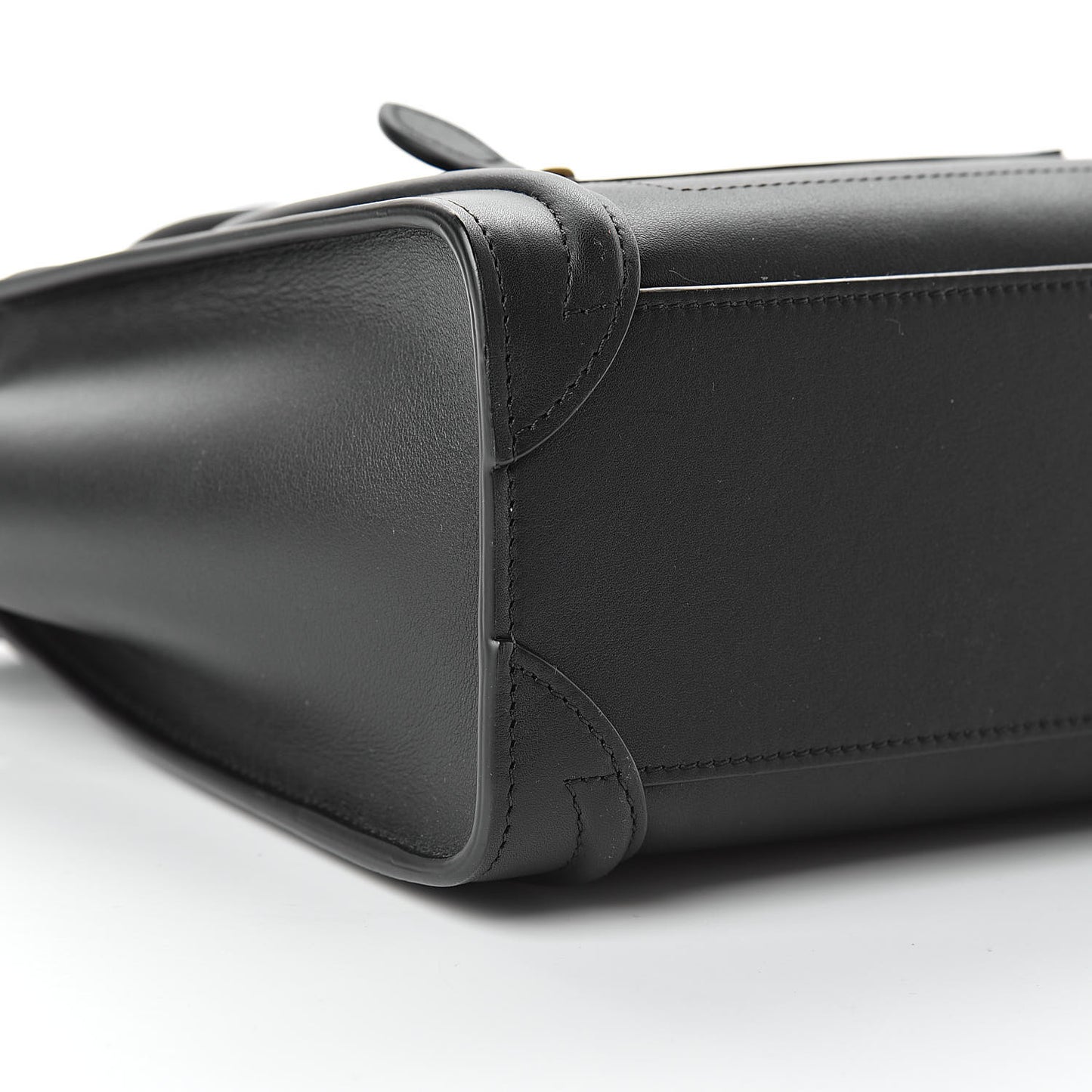 Smooth Calfskin Nano Luggage Black