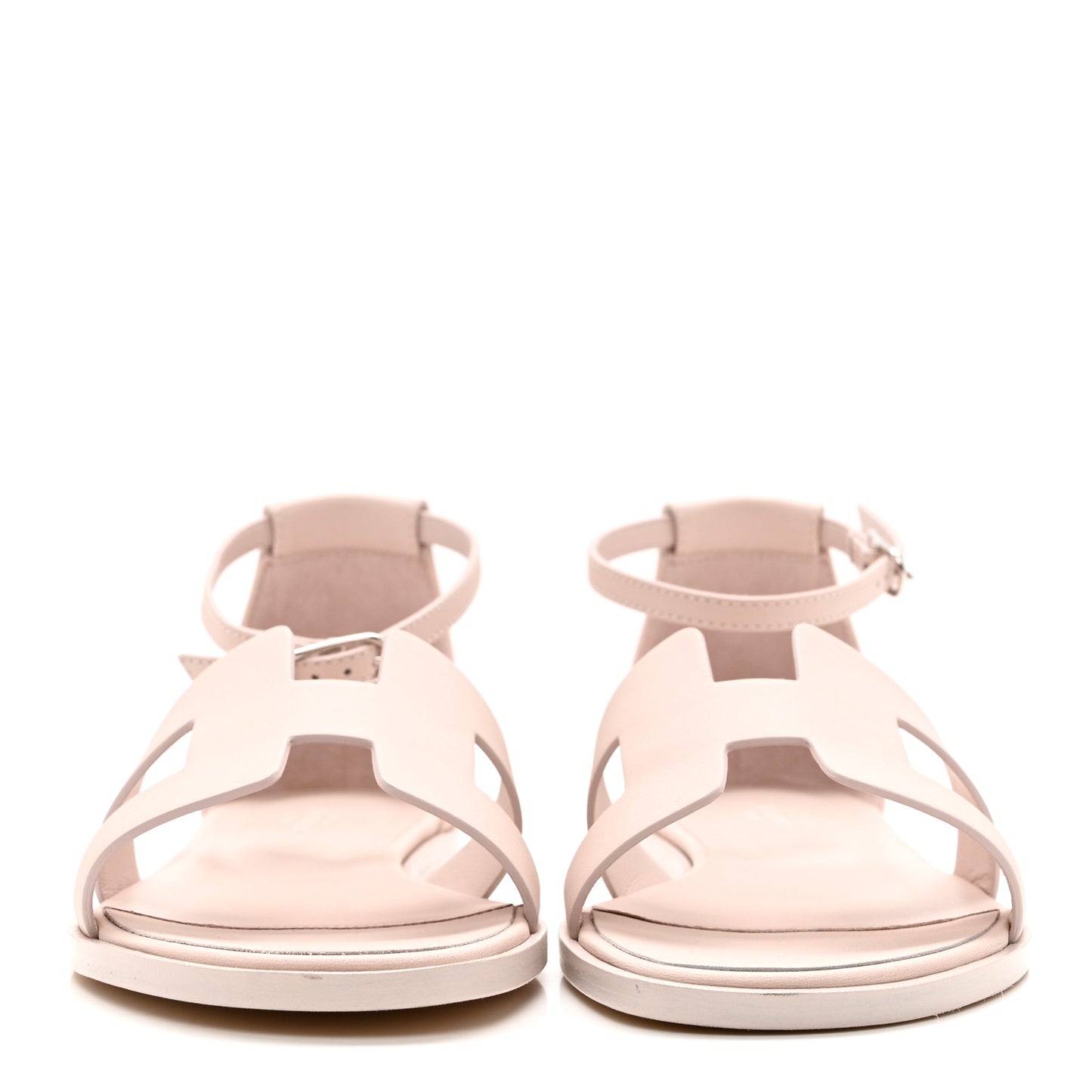 Calfskin Santorini Sandals 37.5 Rose Petale