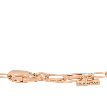 Tiffany 18K Rose Gold Diamond Jewel Box Bracelet 3 of 4