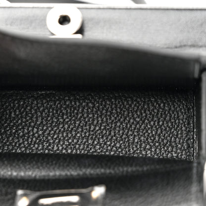 Hermes Box Kelly Multi Pocket Pochette To Go Black 7 of 13