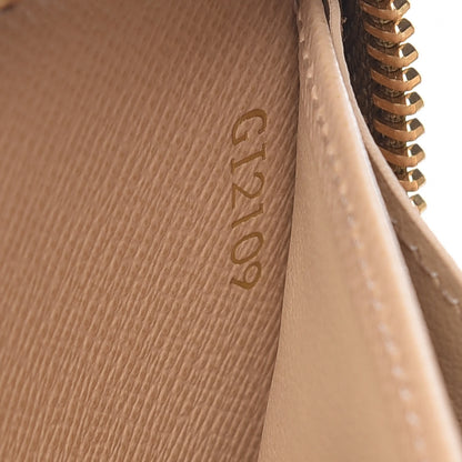 Louis Vuitton Monogram Giant Zippy Wallet Kaki White 9 of 10
