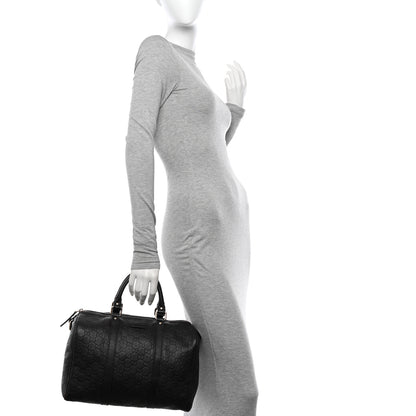 Gucci Guccissima Medium Joy Boston Black 2 of 17