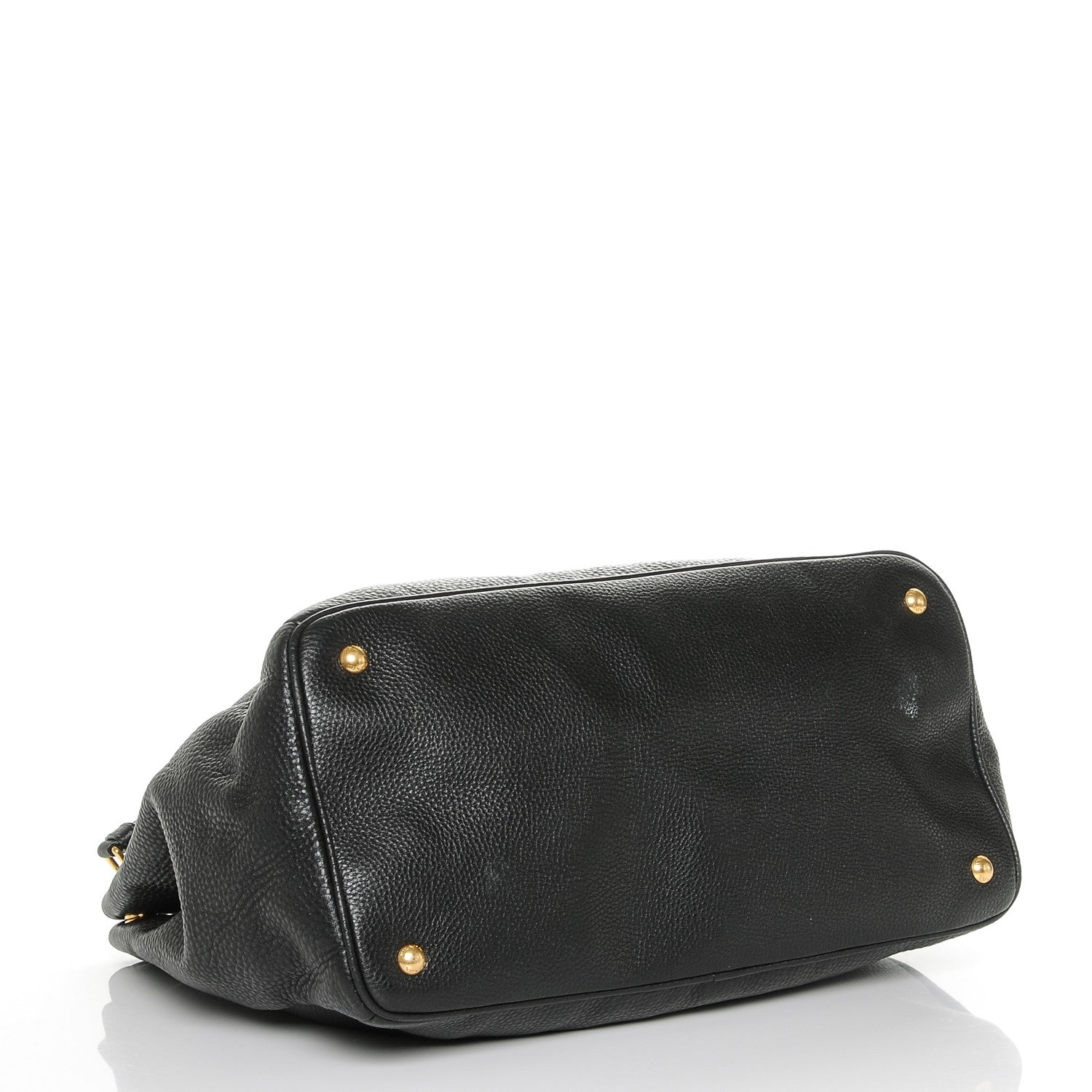 Prada Vitello Daino Tote Nero Black 4 of 21