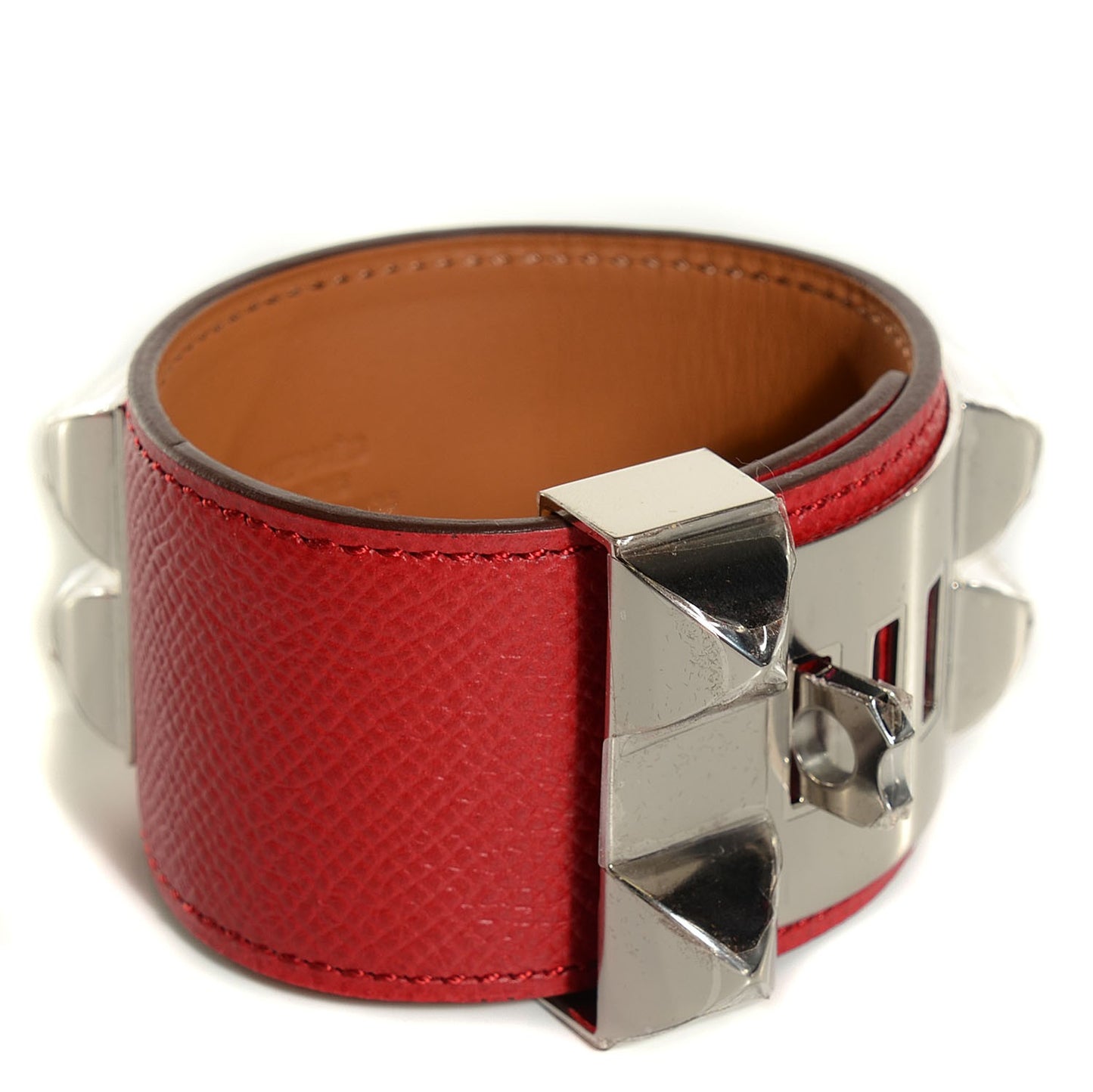 Epsom Collier De Chien CDC Bracelet S Rouge Casaque