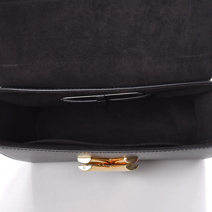 Louis Vuitton Epi Twist Shoulder Bag MM Black 7 of 8