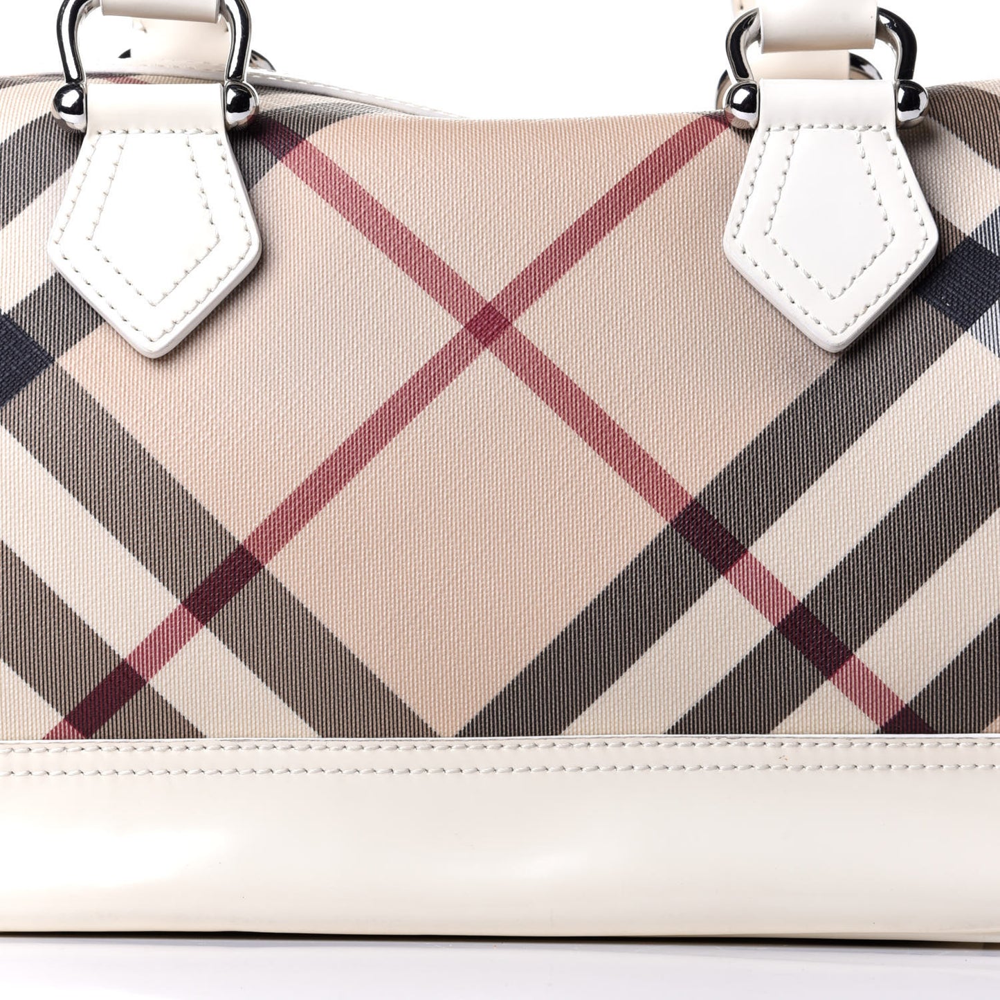 Nova Check Bowling Bag White