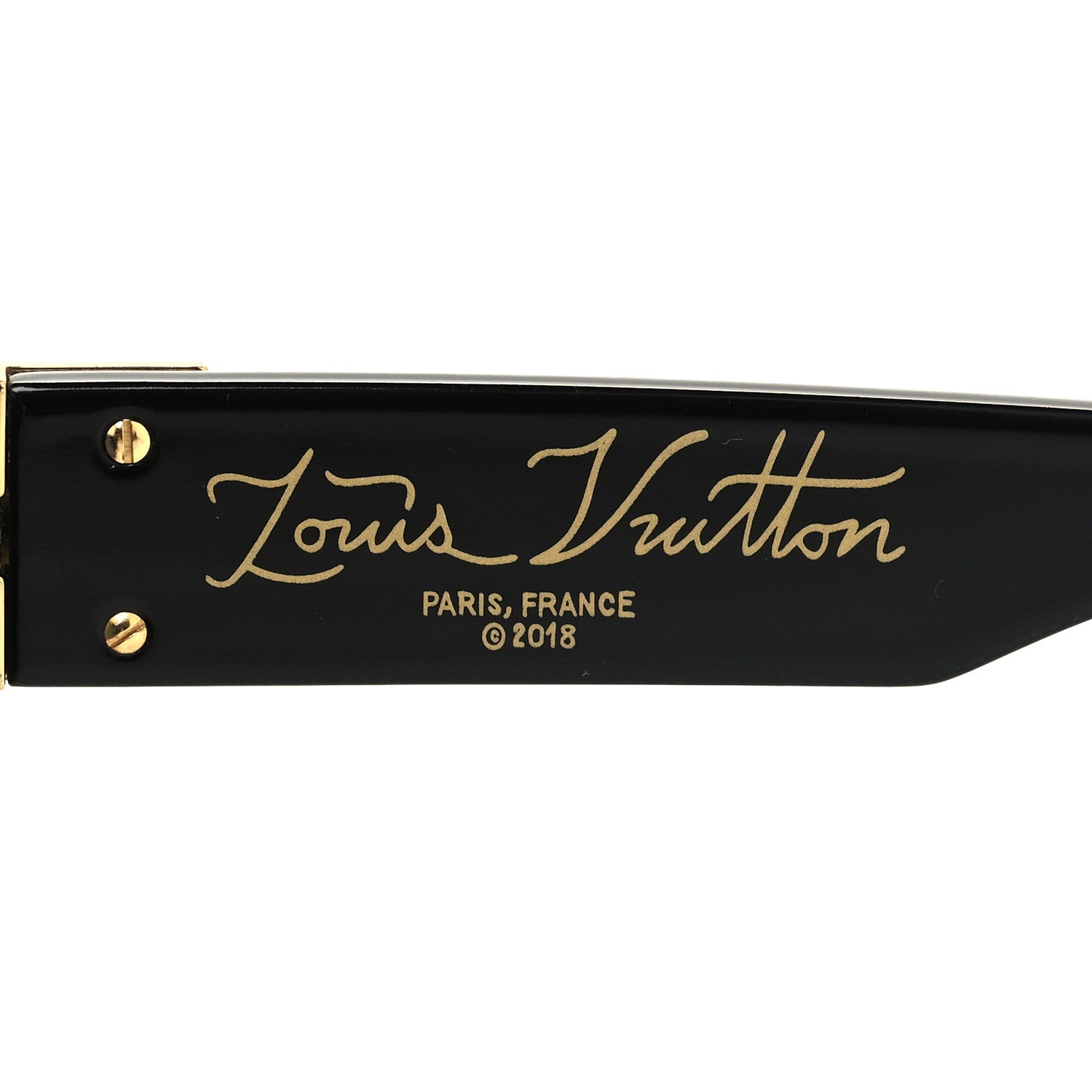 Louis Vuitton Acetate 1.1 Millionaires Sunglasses Z1165E Black 5 of 8