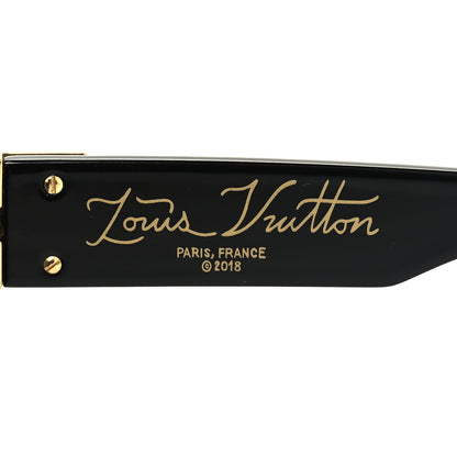 Louis Vuitton Acetate 1.1 Millionaires Sunglasses Z1165E Black 5 of 8