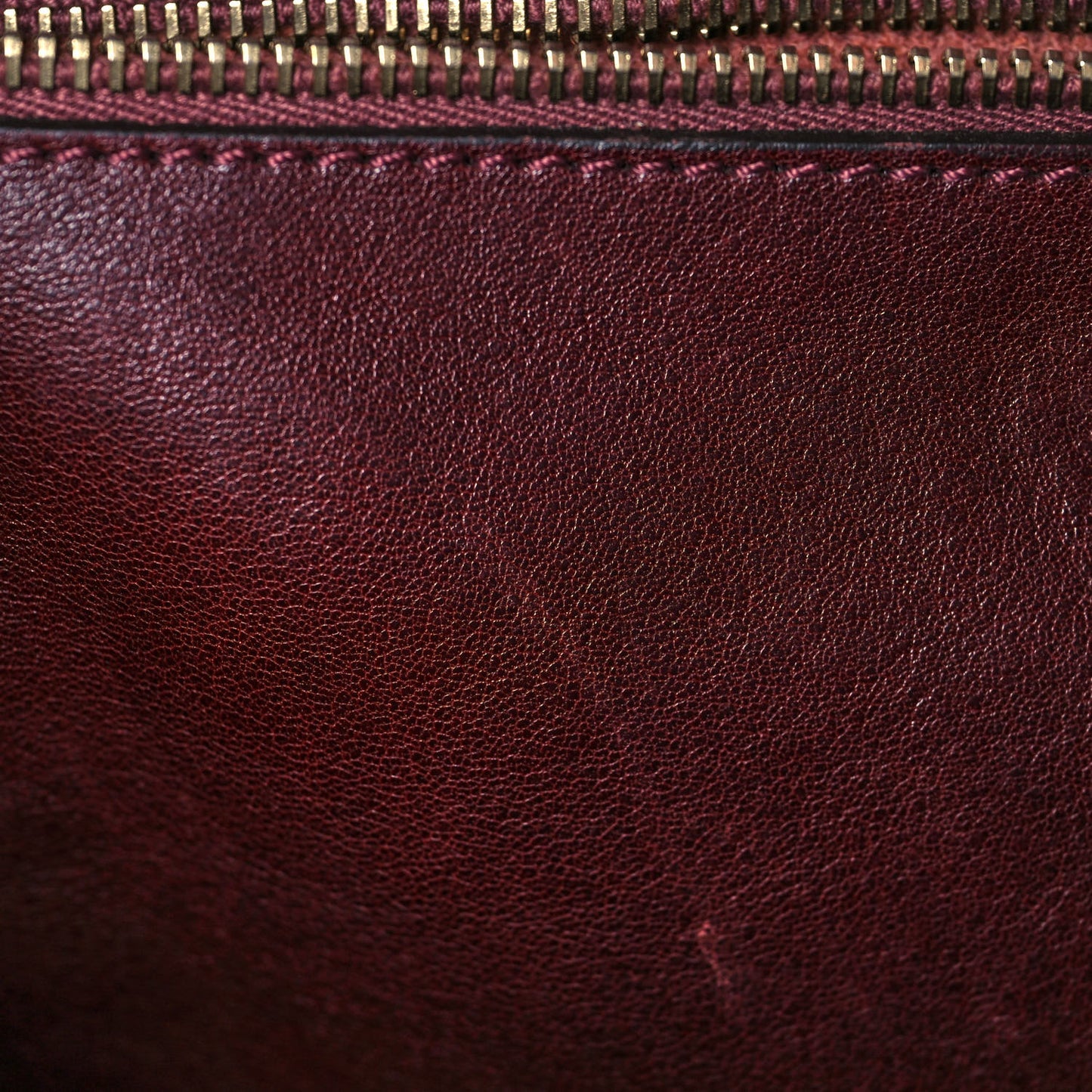 Natural Leather Cara Delevigne Convertible Satchel Oxblood
