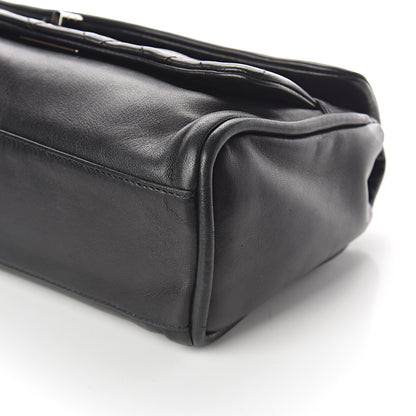 Chanel Lambskin Jumbo Mademoiselle Double Flap Black 9 of 9