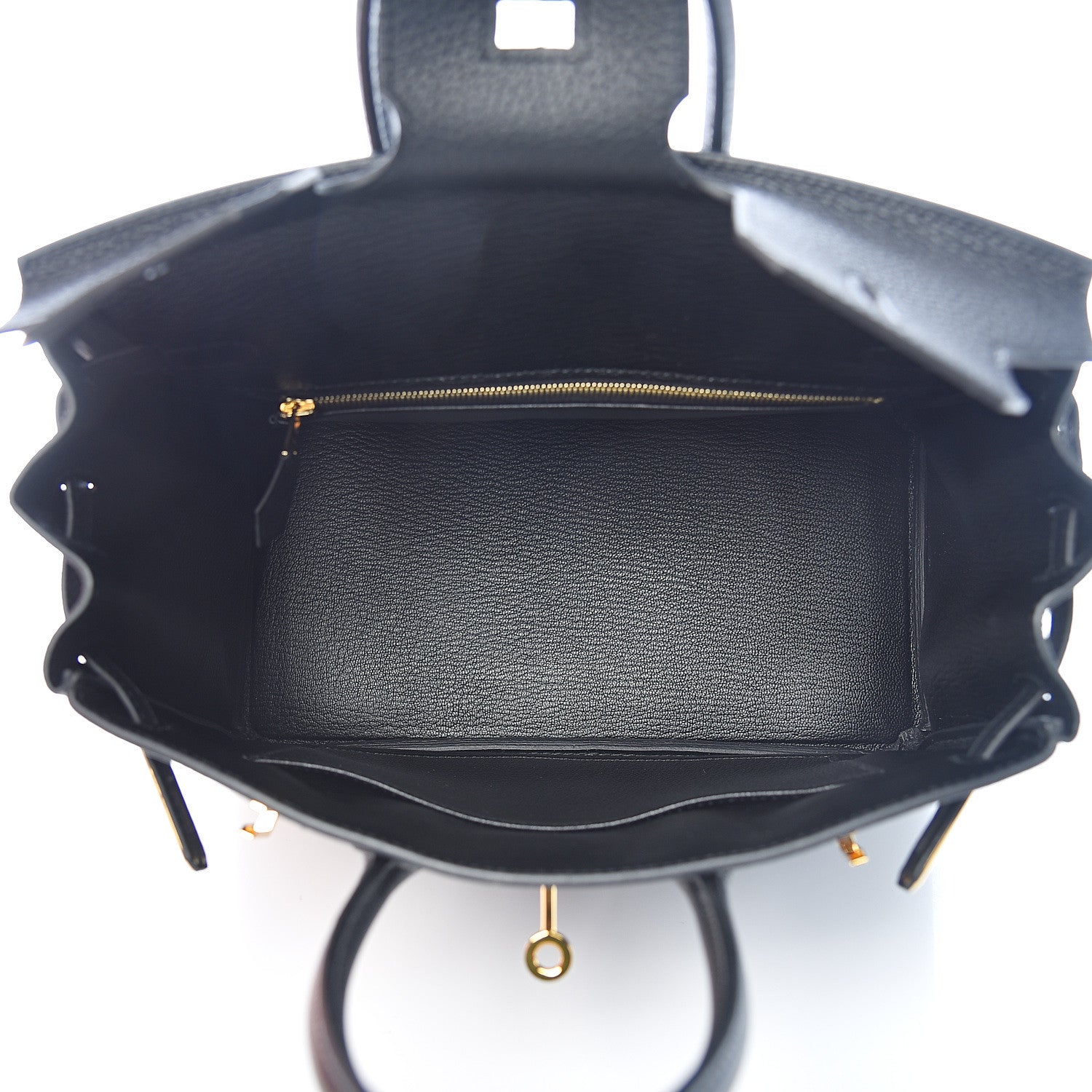 Hermes Togo Birkin 25 Black 5 of 35